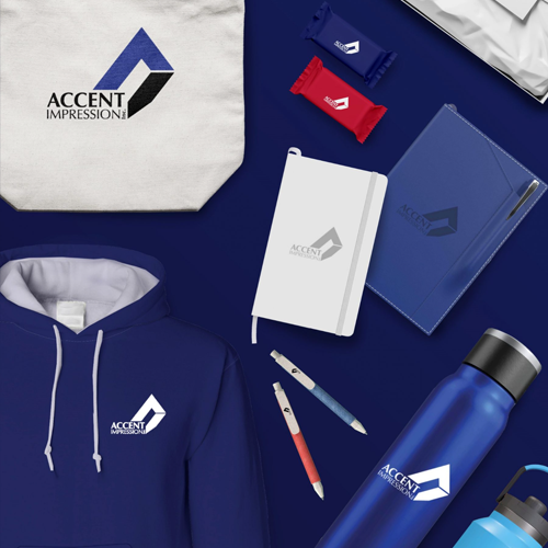 Promo Products<br><br><font style="font-size:12px;">Apparel, Mugs, Totes, Pens, etc.</font>