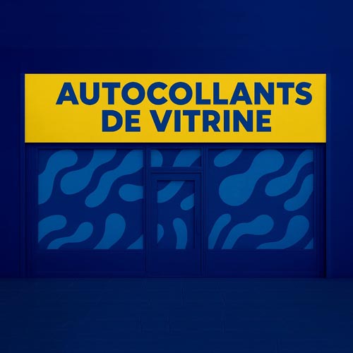 Vinyle & autocollants de vitrine